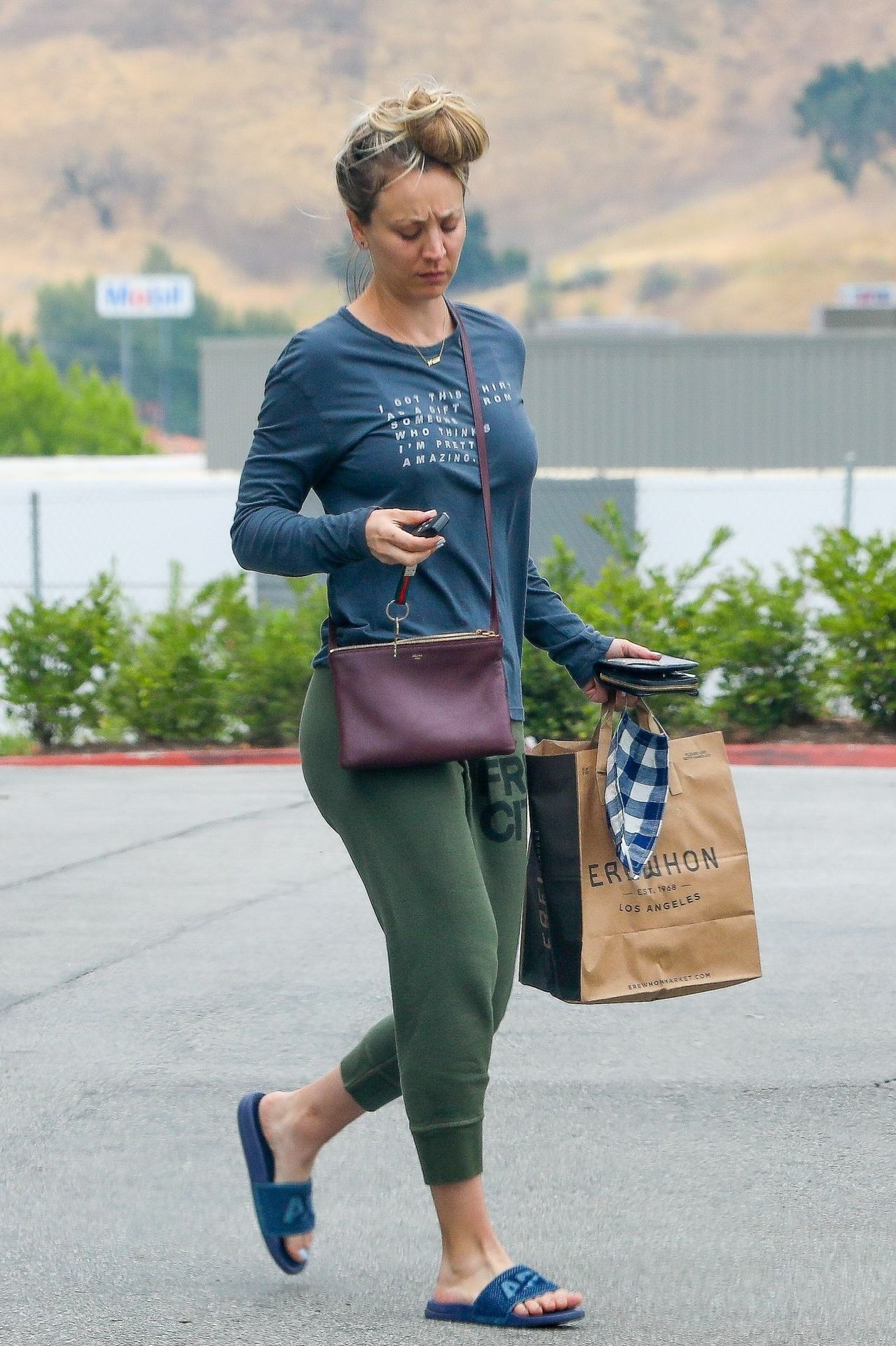 Kaley Cuoco Shopping in Calabasas 06/19/2020
