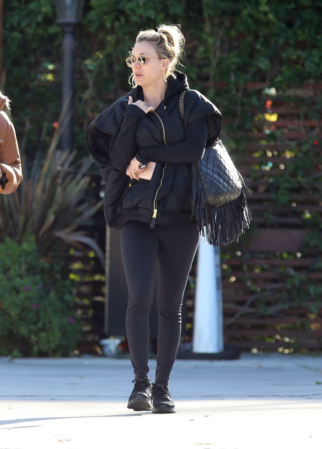 Kaley Cuoco Leaving the Sun Cafe in Los Angeles 02/06/2019