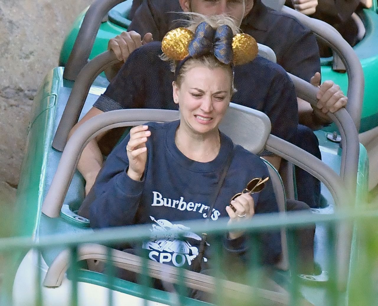 Kaley Cuoco at Disneyland in Anaheim 11/25/2018