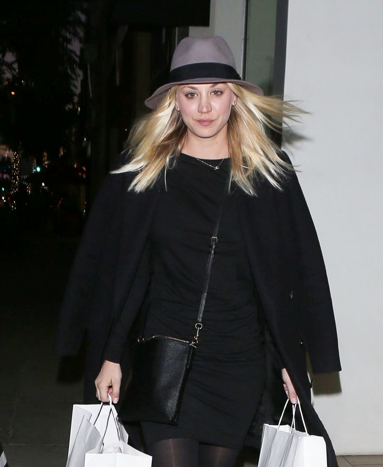 Kaley Cuoco - Holiday Shopping in Beverly Hills