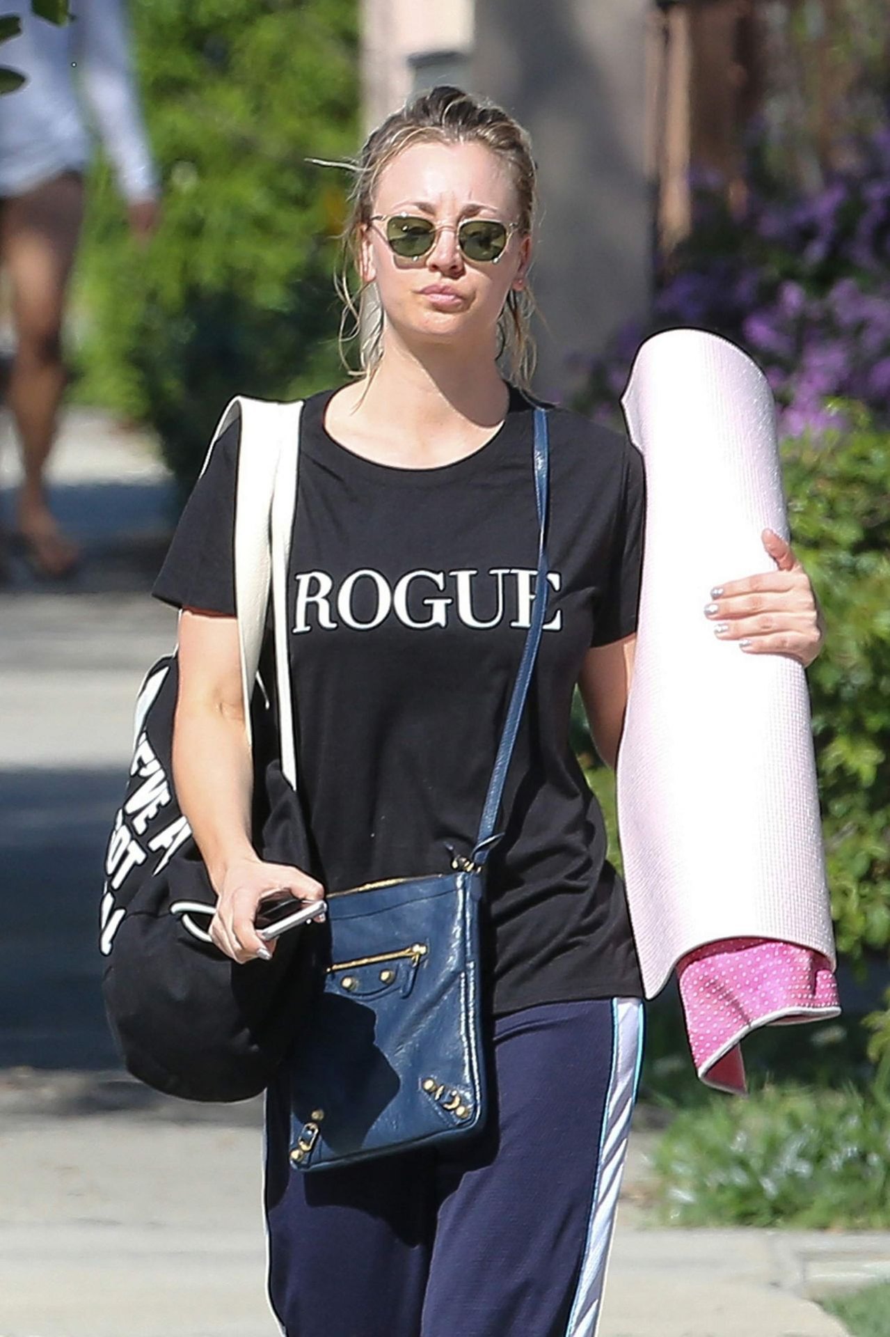 Kaley Cuoco - Going to Yoga Class in Los Angeles 2/20/2016