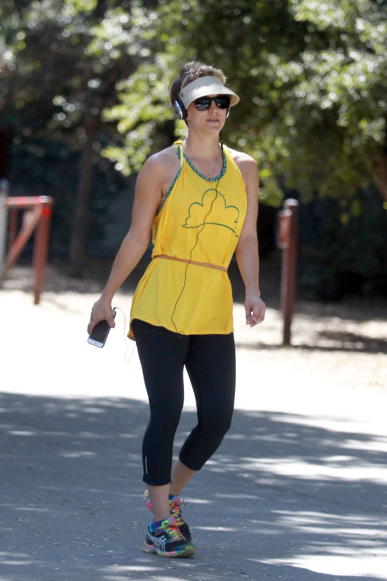 Kaley Cuoco in Spandex - Out in Los Angeles – March 2015