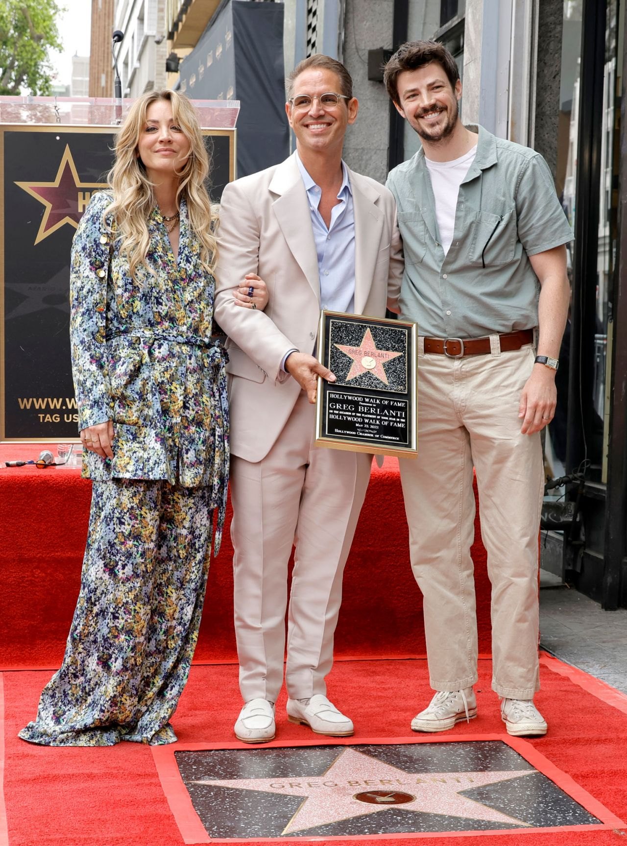 Kaley Cuoco - Greg Berlanti's Hollywood Walk Of Fame Ceremony in Hollywood 05/23/2022, photo 2