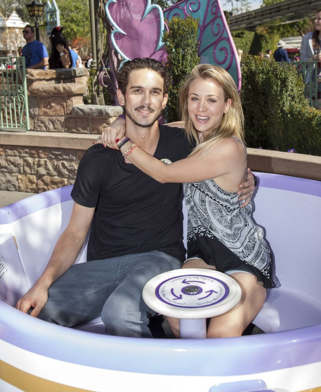 Kaley Cuoco at Disneyland - February 2014