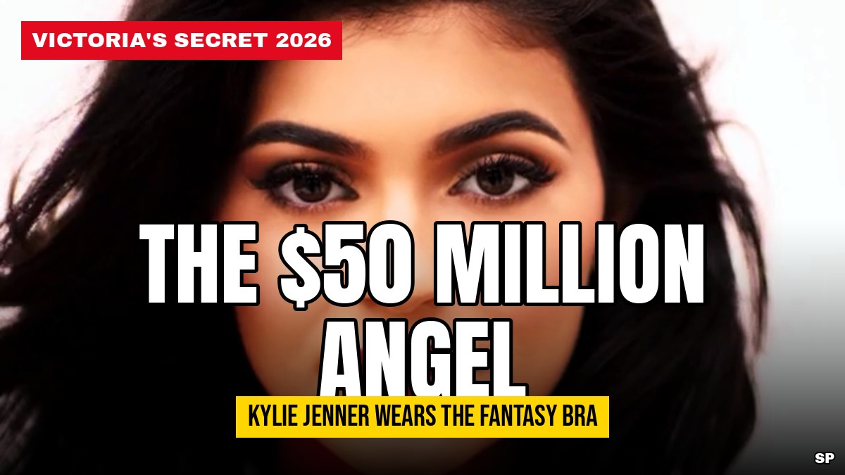 Kylie Jenner $50 million Fantasy Bra Victoria's Secret Fashion Show 2026 news graphic