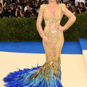 Blake Lively at MET Gala in New York 05/01/2017