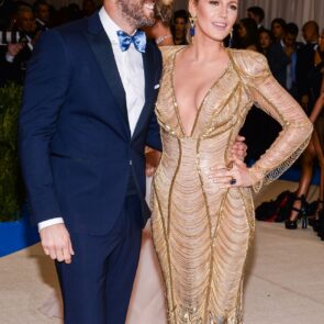 Blake Lively at MET Gala in New York 05/01/2017