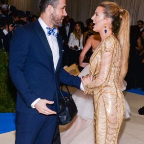 Blake Lively at MET Gala in New York 05/01/2017
