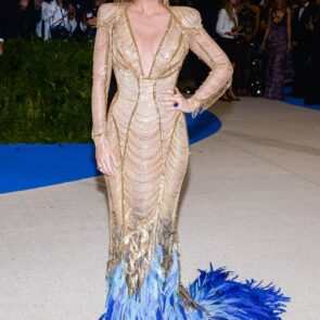 Blake Lively at MET Gala in New York 05/01/2017