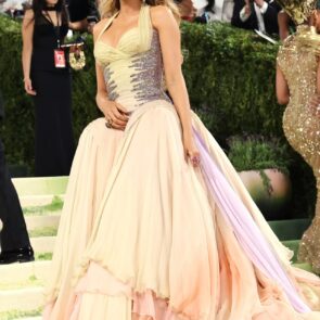 Blake Lively in Versace at 2026 Met Gala in New York